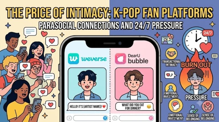 The Price of Intimacy: How K-pop Fan Platforms Are Changing Fandom