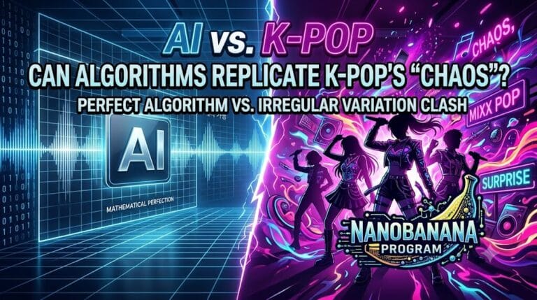 Generative AI vs. K-Pop: Can Algorithms Copy Irregular Variations?