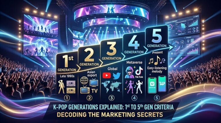 K-Pop Generations Explained: 1st to 5th Gen Criteria and Marketing